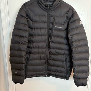 Eddie Bauer Men's Black Puffer Jacket